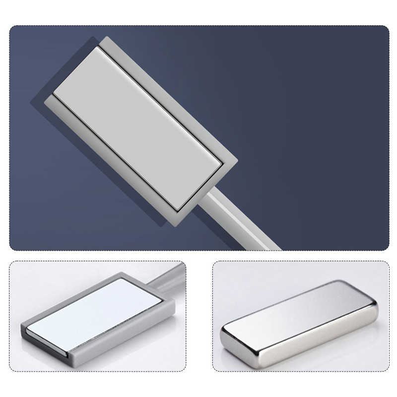 Magnetski štapić za nokte Nail Art Cat Eye Štap za gel za poliranje Magnet Alat Zakrivljene linije Trakasti ukrasi Višestruka olovka s dvostrukim krajevima