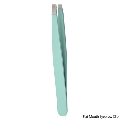Dispozitiv de tuns sprâncene Pensete pentru îndepărtarea părului Pensetă pentru sprâncene din oțel inoxidabil Pensetă pentru sprâncene înclinată și cu vârf pentru față Machiaj inofensiv Instrument de frumusețe