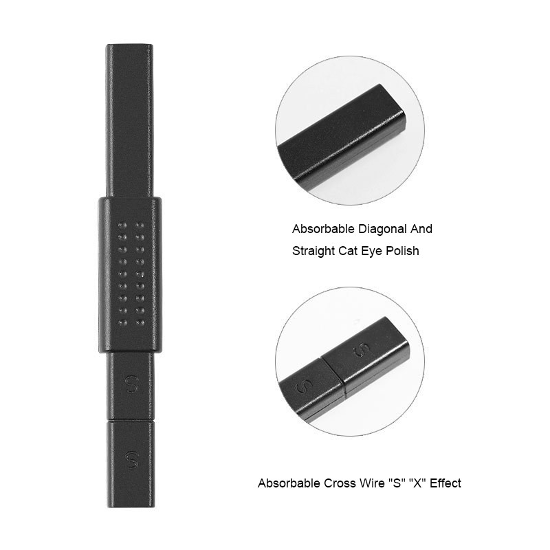 Aokitec magnet za mačje oko gel lak s dvostrukom glavom mačje oko gel magnet štap magnetski alati za uređenje noktiju