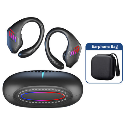 Căști Bluetooth GM5 True Wireless Căști sport TWS Căști rezistente la apă Afișaj LCD Power Display Căști de reducere a zgomotului cu microfon