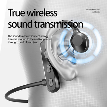 Ακουστικό Bluetooth K69 Bone Conduction Αδιάβροχο Αδιάβροχο True Wireless Air Conduction Ασύρματο αθλητικό ακουστικό