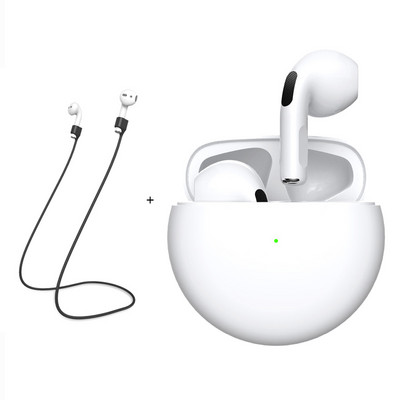 Γνήσια Air Pro 6 TWS ασύρματα ακουστικά Bluetooth Mini Pods Earbuds Ακουστικά ακουστικών για ακουστικά Xiaomi Android Apple iPhone