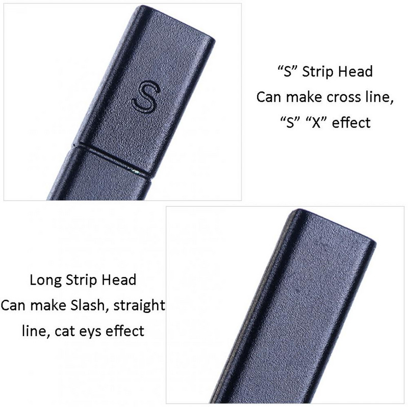 Nail Art Cat Eyes Magnet Strong Effect Stick Board Εργαλείο πολλαπλών χρήσεων Nail Gel Polish Curved 3D Line Strip Effect Magnetic Pen