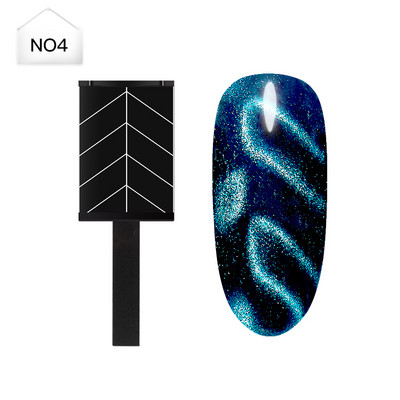 Nagų dailės magnetinė lazdelė, skirta MagneticGel Super Magnetic Strong Magnet Slice Board Magic Cat Eye Nail Art Effect Nagų įrankiai