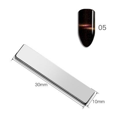 Nagų dailės magnetinė lazdelė, skirta MagneticGel Super Magnetic Strong Magnet Slice Board Magic Cat Eye Nail Art Effect Nagų įrankiai