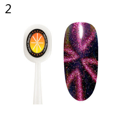 Nagų dailės magnetinė lazdelė, skirta MagneticGel Super Magnetic Strong Magnet Slice Board Magic Cat Eye Nail Art Effect Nagų įrankiai