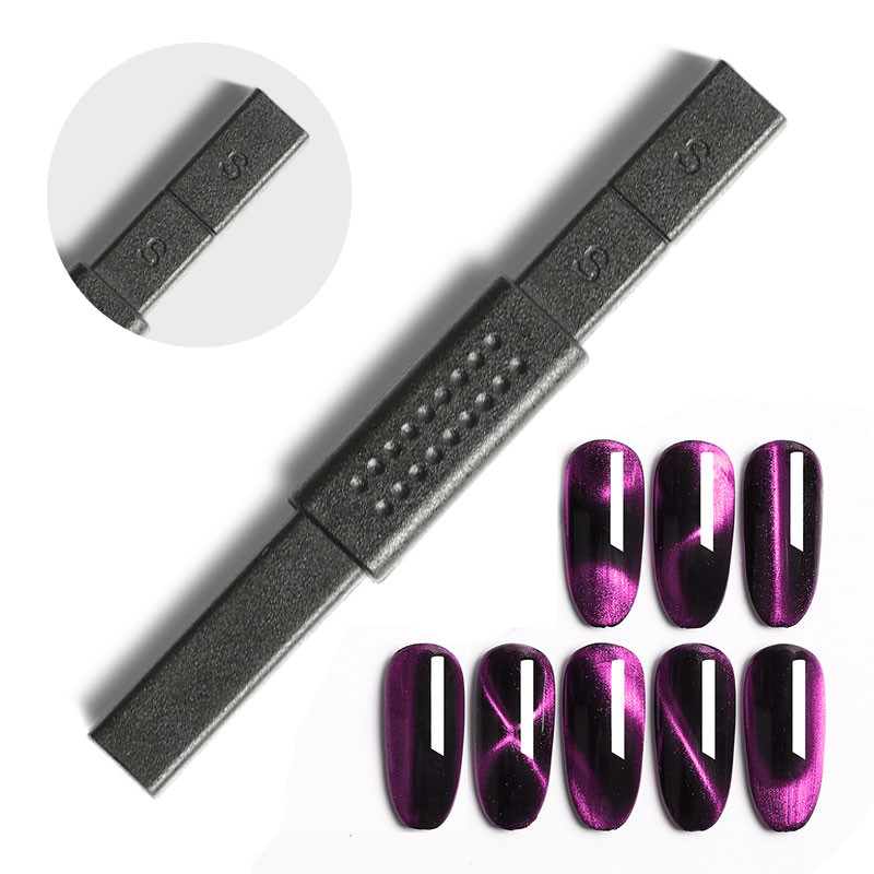 Nagų dailės magnetinė lazdelė, skirta MagneticGel Super Magnetic Strong Magnet Slice Board Magic Cat Eye Nail Art Effect Nagų įrankiai