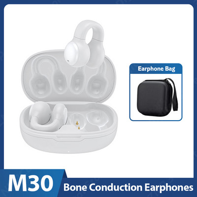 NAUJAS Bone Conduction Bluetooth 5.3 ausinės ausinės belaidės ausinės Sportinės vandeniui atsparios ausinės su mikrofono triukšmo mažinimo ausinėmis