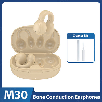 NAUJAS Bone Conduction Bluetooth 5.3 ausinės ausinės belaidės ausinės Sportinės vandeniui atsparios ausinės su mikrofono triukšmo mažinimo ausinėmis