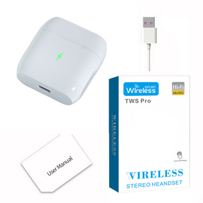 Căști Bluetooth fără fir Air Pro TWS cu microfon Căști sport pentru alergare pentru telefon iPhone Xiaomi