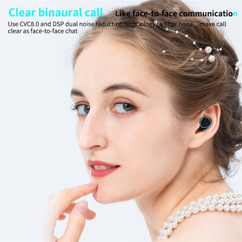 Căști Bluetooth model privat transfrontalier M10 True Wireless Tws5.1 Mini Touch Sport Rezistent la apă