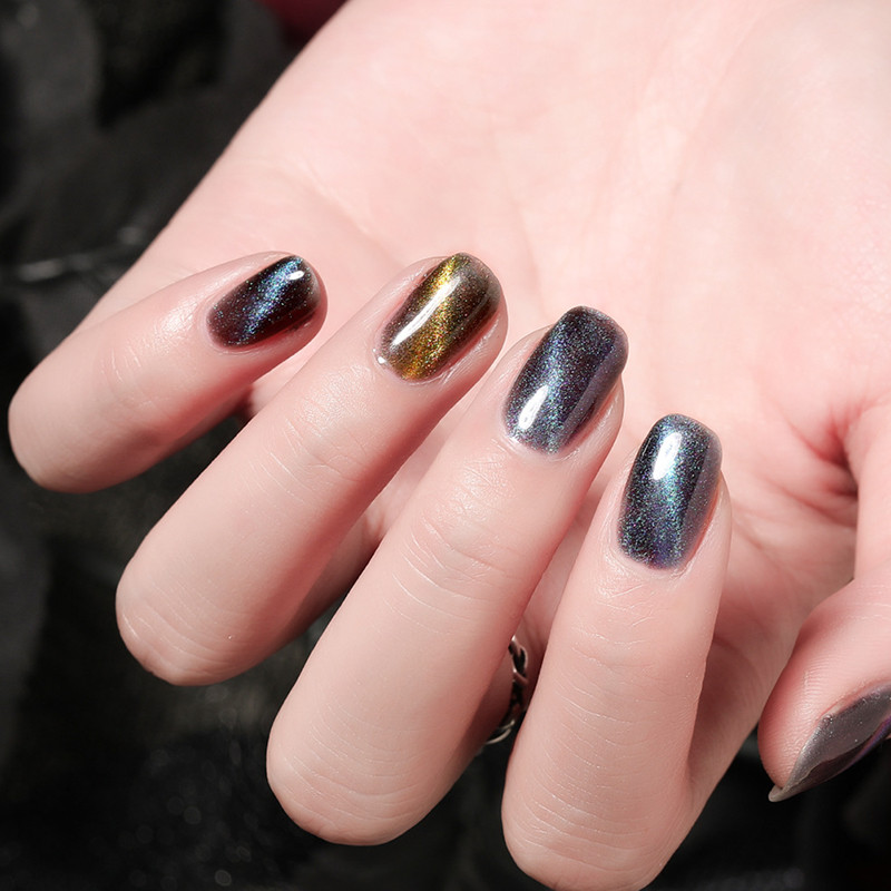 Cat Magnetic Stick 3D akių klijų pritraukimo plokštelė UV gelio linijos juostelė Daugiafunkcinė nagų dailės magnetinė lentų laikiklis Nagų dailės įrankiai 