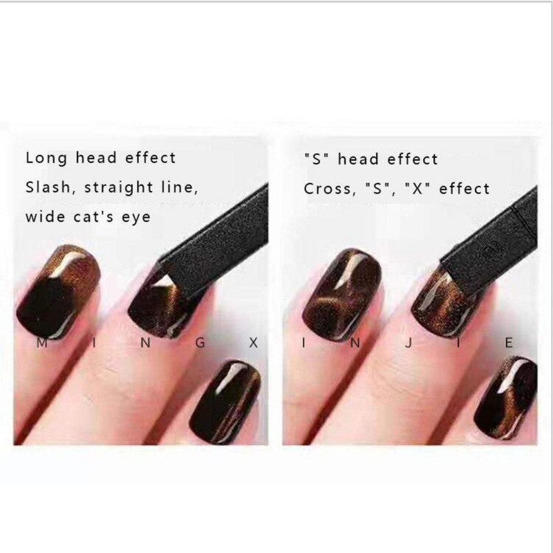 Nail Magnet Curve UV Gel for Nails Magent Σετ Cat Magnetic Polish Lacquer Stick DIY Magic Magnets