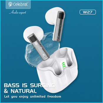 Ασύρματα ακουστικά Led TWS Bluetooth 5.1 Ακουστικά με βαριά μπάσα στο αυτί Αδιάβροχα αθλητικά gaming ακουστικά Ασύρματα ακουστικά με μικρόφωνο
