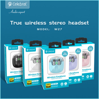 Led TWS Безжични слушалки Bluetooth 5.1 Heavy Bass In ear Слушалки Водоустойчиви слушалки за спортни игри Безжични слушалки с микрофон