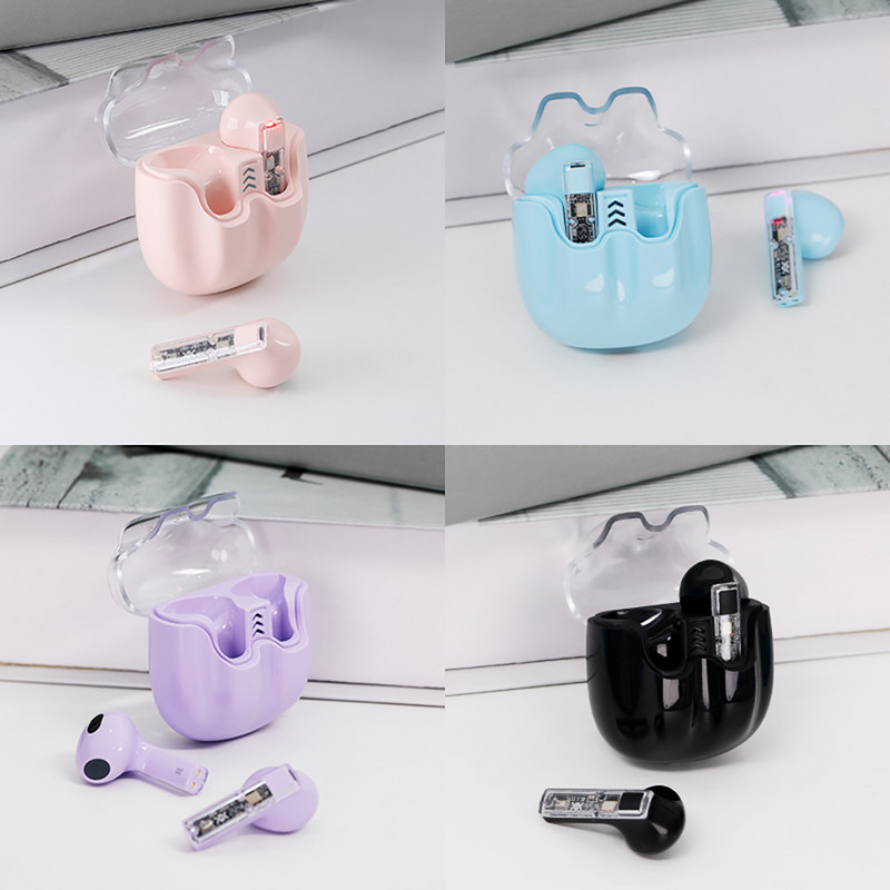 Led TWS bezvadu austiņas Bluetooth 5.1 Heavy Bass In auss Austiņas Ūdensizturīgas sporta spēļu austiņas Bezvadu austiņas ar mikrofonu