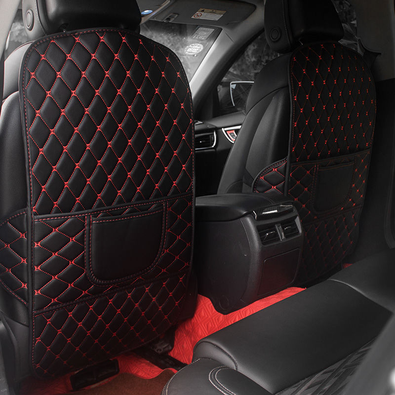 Protector de spate pentru scaun auto din piele PU de înaltă calitate pentru copii Husă universală pentru scaun auto pentru copii Covoraș anti-kick rezistent la uzură Nou