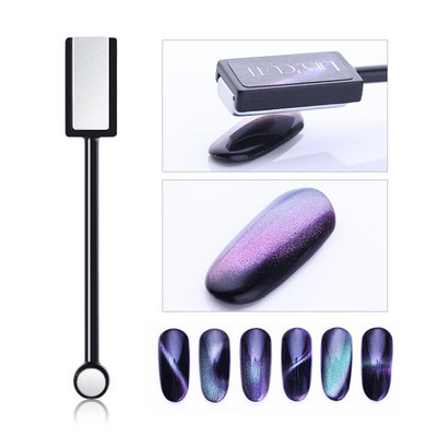 LILYCUTE Magnet Stick s dvostrukom glavom 9D Cat Magnetic for Nail Gel Polish Line Strip Effect Jaka magnetska olovka Alati