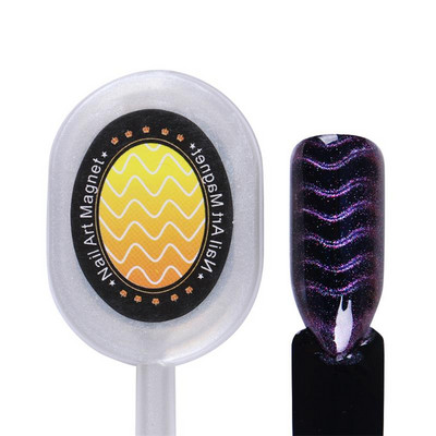 LILYCUTE Magnet Stick s dvostrukom glavom 9D Cat Magnetic for Nail Gel Polish Line Strip Effect Jaka magnetska olovka Alati