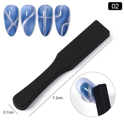 LILYCUTE Magnet Stick s dvostrukom glavom 9D Cat Magnetic for Nail Gel Polish Line Strip Effect Jaka magnetska olovka Alati