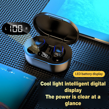 Ψηφιακή οθόνη E7s Ασύρματο ακουστικό Bluetooth Binaural in Ear Reduction Tws5.0 Stereo Sports
