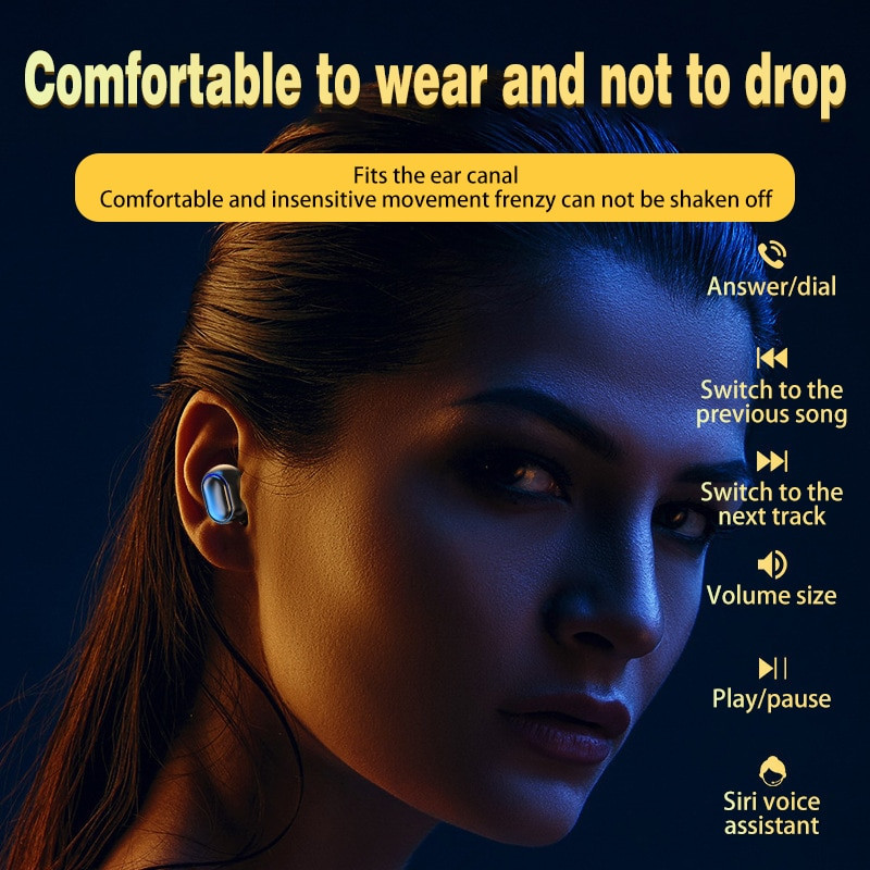 Ψηφιακή οθόνη E7s Ασύρματο ακουστικό Bluetooth Binaural in Ear Reduction Tws5.0 Stereo Sports