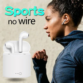 Δημοφιλή I7tws Wireless Binaural ακουστικά Bluetooth in-ear Earplugs I7 Invisible Wireless Mini Earphone