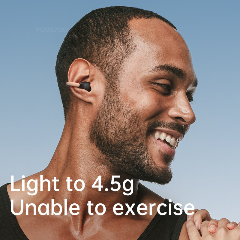 Αθλητικά Ασύρματα Ακουστικά HIFI Surround Subwoofer Bluetooth 5.3 TWS Ακουστικά Ear-Clip Comfortable to Wear Bone Conduction Concept