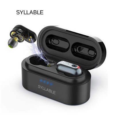 SYLLABLE S101 TWS slušalica 10 sati True Wireless Stereo Earbud QCC3020 čip za SYLLABLE S101 Duboki bas Bluetooth kompatibilan