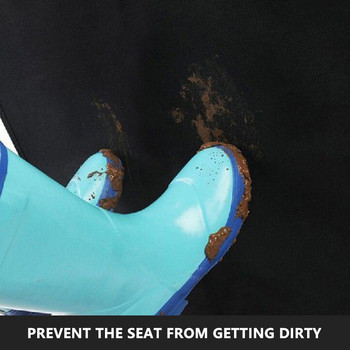 Универсално протекторно покритие за облегалката на столчето за кола, деца, деца, против кал, мръсотия, автоматично покритие за седалка, подложка, подложка, калъф за седалка Аксесоари за кола