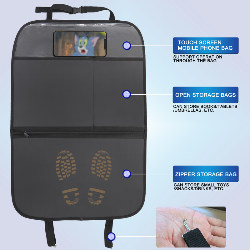 1/2 buc. PIELE husă de protecție pentru spate scaun mașină pentru copii copii pentru călătorii bebeluși anti noroi covoraș tampoane husă scaun accesorii perne