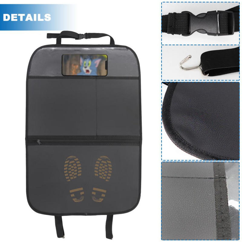 1/2 buc. PIELE husă de protecție pentru spate scaun mașină pentru copii copii pentru călătorii bebeluși anti noroi covoraș tampoane husă scaun accesorii perne