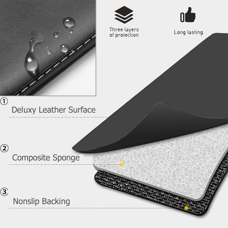 1/2 buc. PIELE husă de protecție pentru spate scaun mașină pentru copii copii pentru călătorii bebeluși anti noroi covoraș tampoane husă scaun accesorii perne