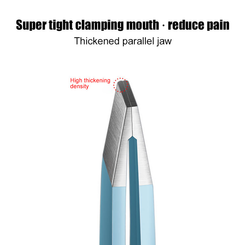 Pinceta za obrve Odijelo Šarena kosa Skidač finih dlačica Od nehrđajućeg čelika Kose kopče za obrve Štap Štipaljka za umjetne trepavice Kućanstvo