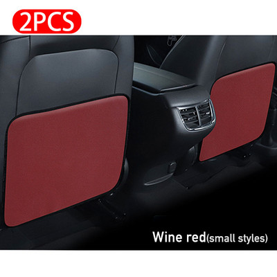 Piele PU Anti lovitură Pad Impermeabil Scaun Mașină Husă de protecție pentru spate Covorașe anti zgârieturi pentru copii Animal de companie cu fermoar Saci de depozitare