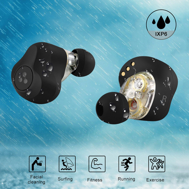 Cele mai noi SYLLABLE S115 Plus TWS din QCC3040 Căști cu cip 12 ore Căști stereo wireless adevărate S115 Plus Căști cu bas puternic