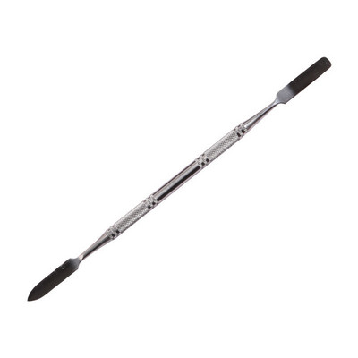 Biutee 1 buc Dispozitiv de împingere a cuticulelor din oțel inoxidabil cu două capete Dispozitiv de îndepărtare a împingerii pielii moarte pentru pedichiură, manichiură, accesoriu pentru curățarea unghiilor