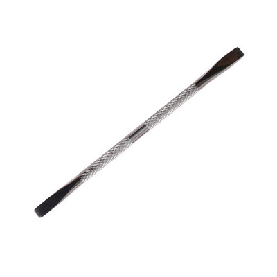 Biutee 1 buc Dispozitiv de împingere a cuticulelor din oțel inoxidabil cu două capete Dispozitiv de îndepărtare a împingerii pielii moarte pentru pedichiură, manichiură, accesoriu pentru curățarea unghiilor