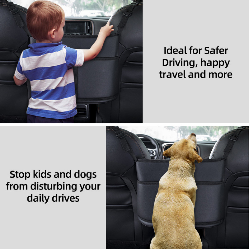 Organizator de mijloc pentru scaunul din față auto Depozitare geantă de mână din piele de înaltă calitate Organizator de scaune geantă de depozitare pentru interiorul auto