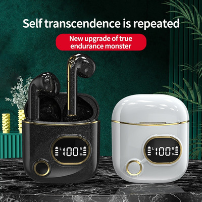 Bezdrôtové slúchadlá X25 s digitálnym displejom, binaurálne inteligentné do uší, TWS dotykové športové stereo 5.1 Bluetooth headset