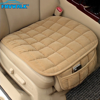 Κάλυμμα καθίσματος αυτοκινήτου γενικής χρήσης, ζεστό χειμερινό μαξιλάρι Αντιολισθητικό κάθισμα μπροστινής καρέκλας Αναπνεύσιμο μαξιλαράκι Προστατευτικό κάλυμμα καθίσματος αυτοκινήτου