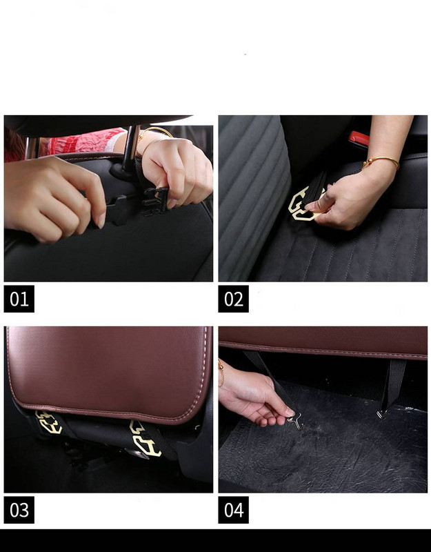 PU odinis automobilio sėdynės nugaros apsauginis užvalkalas vaikams, kūdikių auto sėdynės pagalvėlė, atmušama kilimėlis, apsaugantis nuo purvo ir purvo