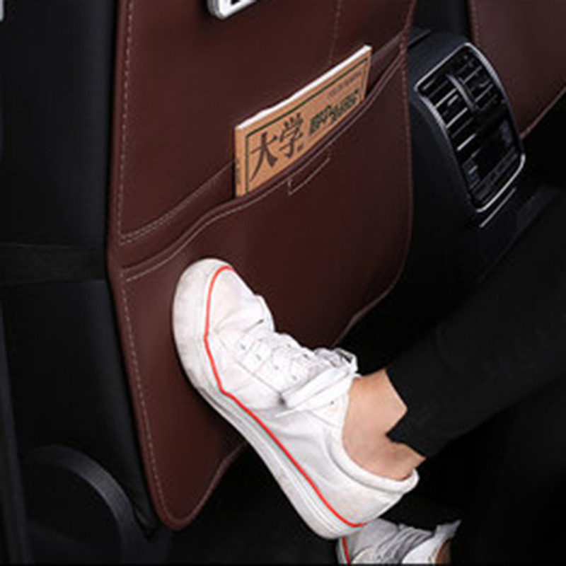 PU odinis automobilio sėdynės nugaros apsauginis užvalkalas vaikams, kūdikių auto sėdynės pagalvėlė, atmušama kilimėlis, apsaugantis nuo purvo ir purvo