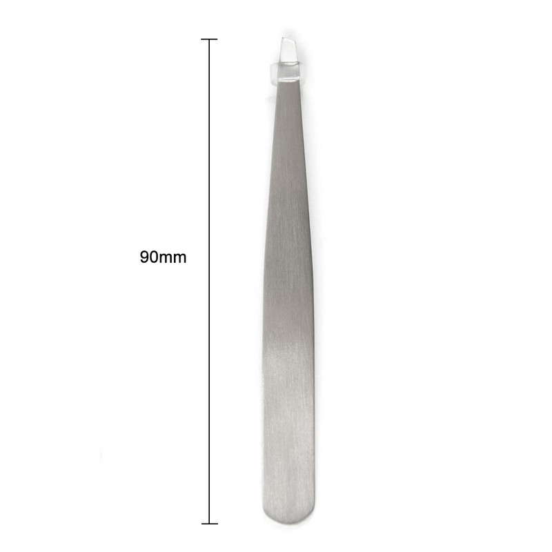 1PCS Pensetă pentru sprâncene din oțel inoxidabil pentru îndepărtarea părului facial Trimmer pentru sprâncene ondulator de gene Instrument cosmetic pentru machiaj pentru frumusețe