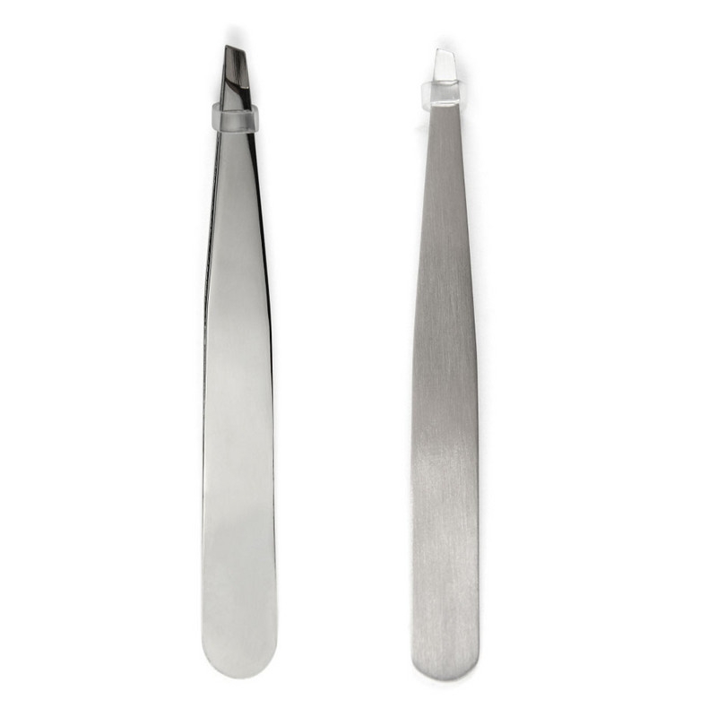 1PCS Pensetă pentru sprâncene din oțel inoxidabil pentru îndepărtarea părului facial Trimmer pentru sprâncene ondulator de gene Instrument cosmetic pentru machiaj pentru frumusețe