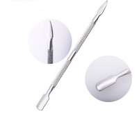 4 buc/set din oțel inoxidabil Cuticule Pusher Remover Linguri Trimmer metal cu două fețe Deget Dead Skin Push Nail Art Manichiură Instrumente