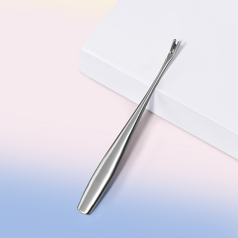 Împingător de cuticulă Dispozitiv de îndepărtare a pielii moarte Instrumente de manichiură din oțel inoxidabil Trimmer profesional pentru cuticule Răzuitoare pentru oje