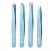 Antakių kirpimo pincetu spalva grožio salono traukimo barzda traukianti artefaktą iš nerūdijančio plieno įstrižų antakių segtukų makiažo valiklis