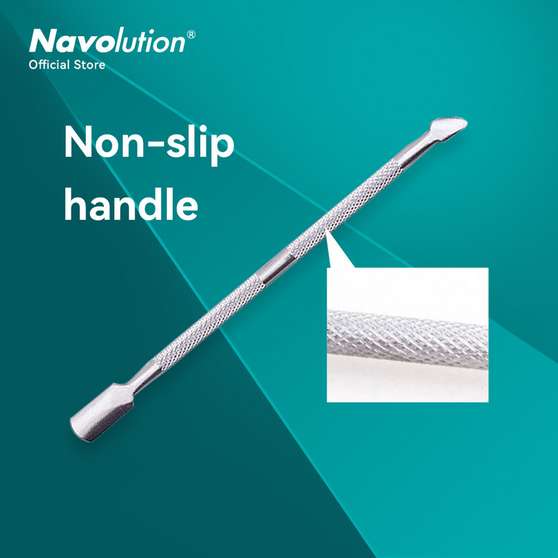 4 buc/set de curățat manichiură din oțel Dispozitiv de curățare a cuticulei cu două capete Dispozitiv de îndepărtare a pielii moarte Instrument de îngrijire a unghiilor Toate pentru set de manichiură