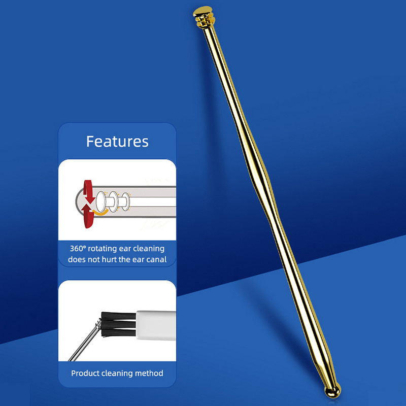 LLANO Instrument pentru tunderea sprâncenelor Clip oblic pentru sprâncene Linguriță pentru tăierea părului pentru urechi 3 în 1 Set de calitate superioară Instrumente de machiaj din oțel inoxidabil